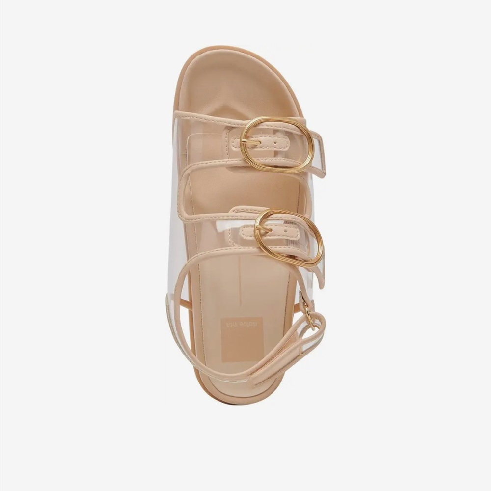 Stylish Dolce Vita Starla Crystal Beige Sandals